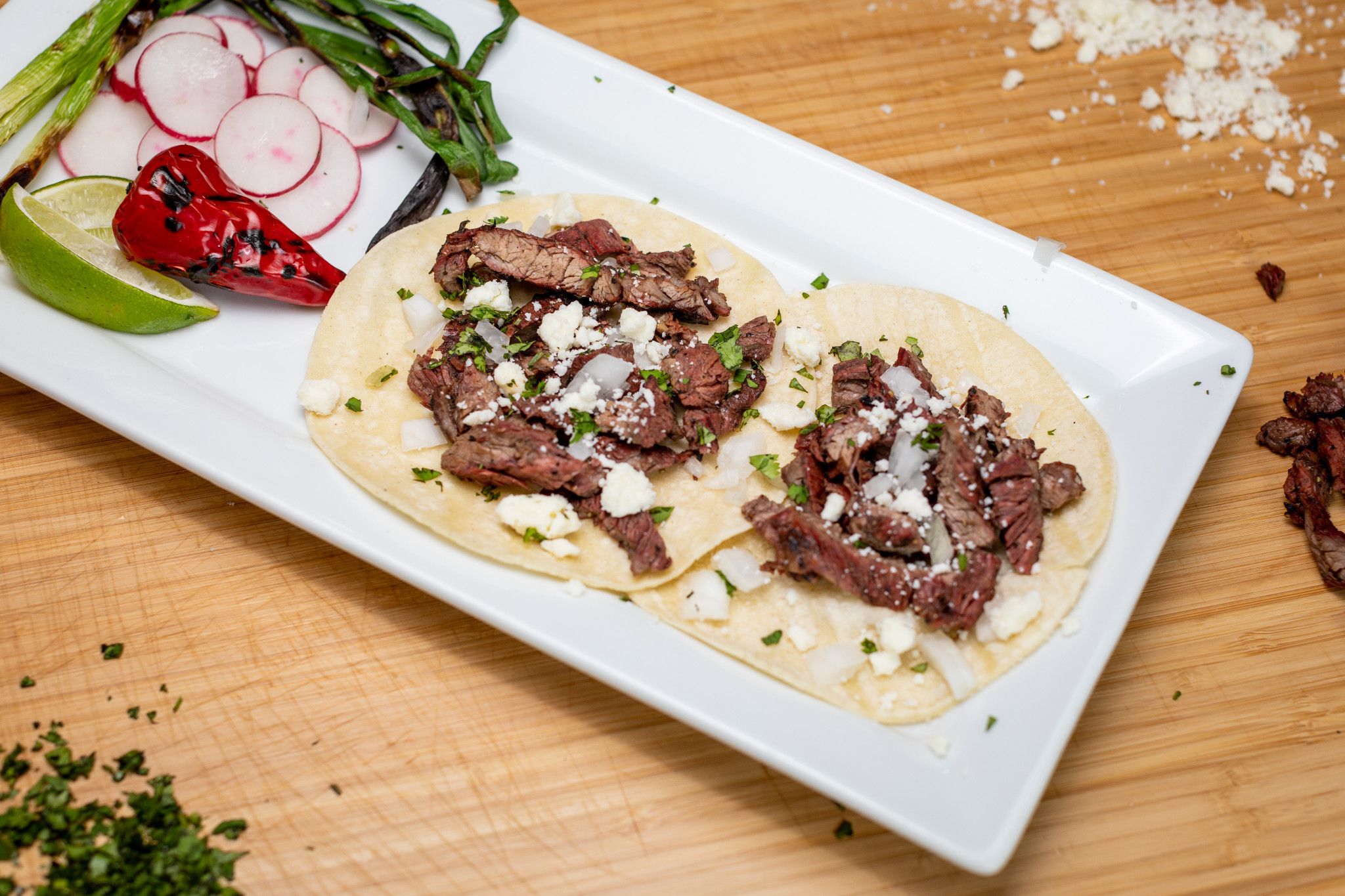 CARNE ASADA STEAK TACOS