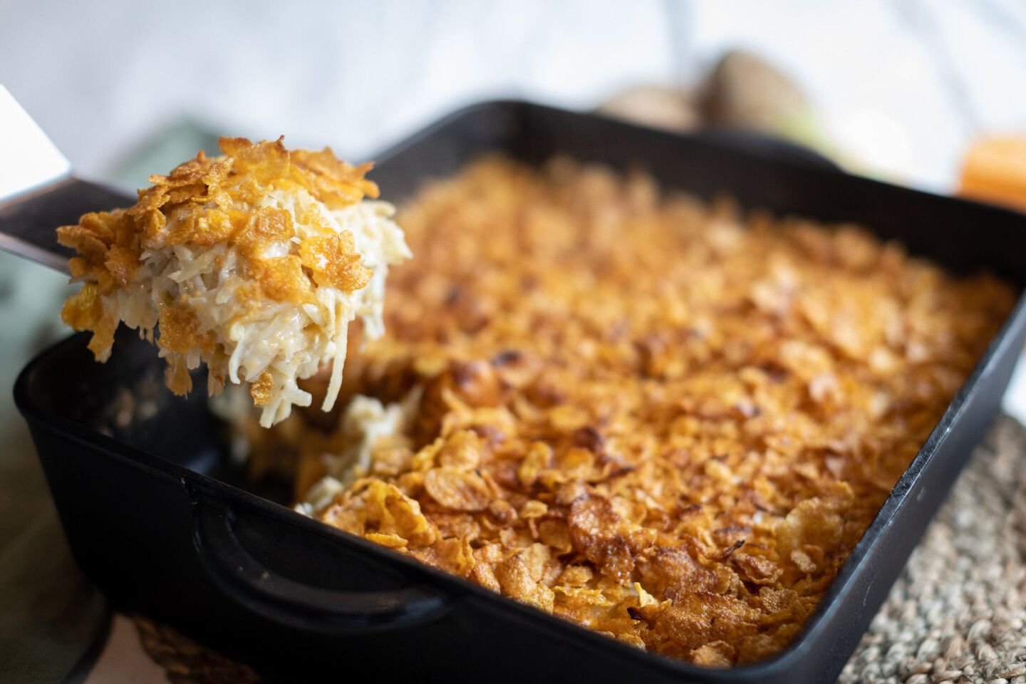 Funeral Potatoes Recipe by Camp Chef
