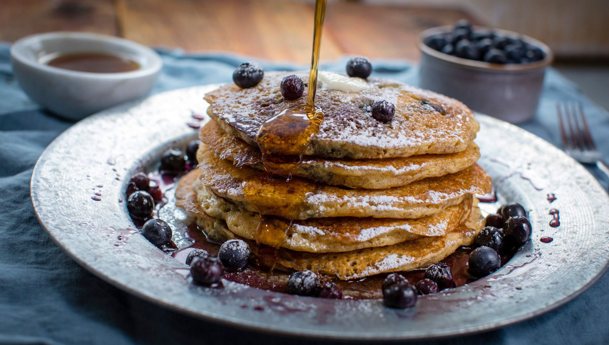 Blue Berry Pancake Recipe by Camp Chef