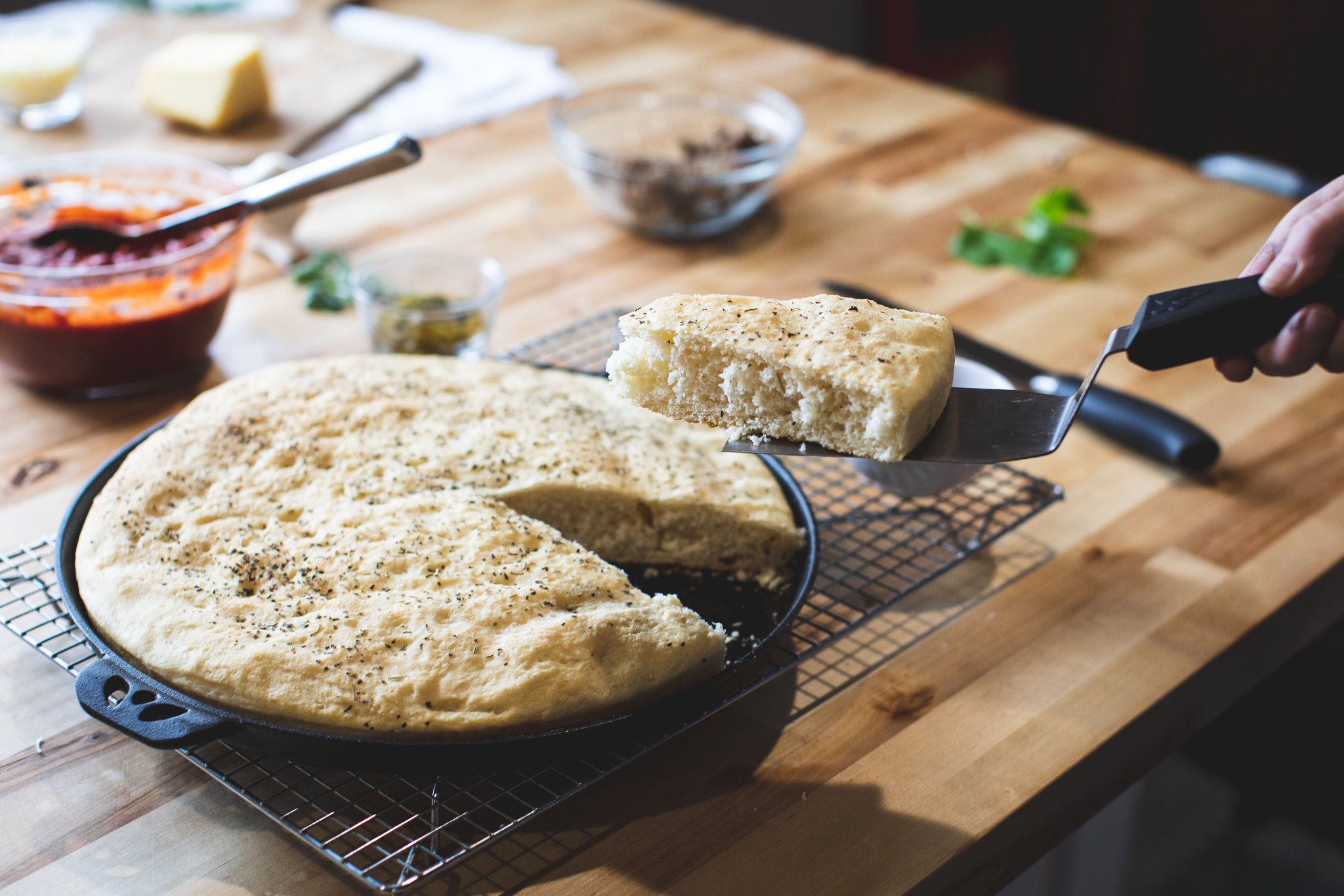 Artisan Focaccia Bread