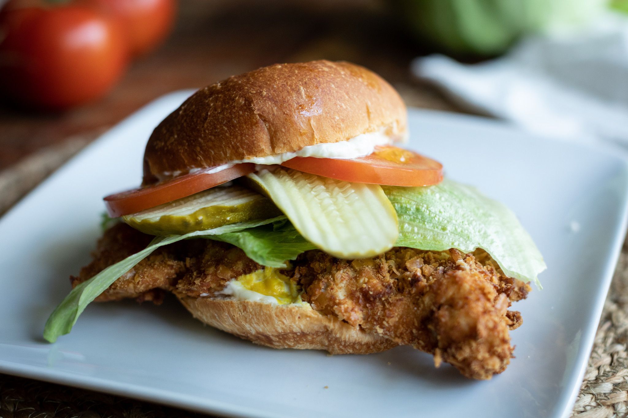 Hoosier Pork Tenderloin Sandwich