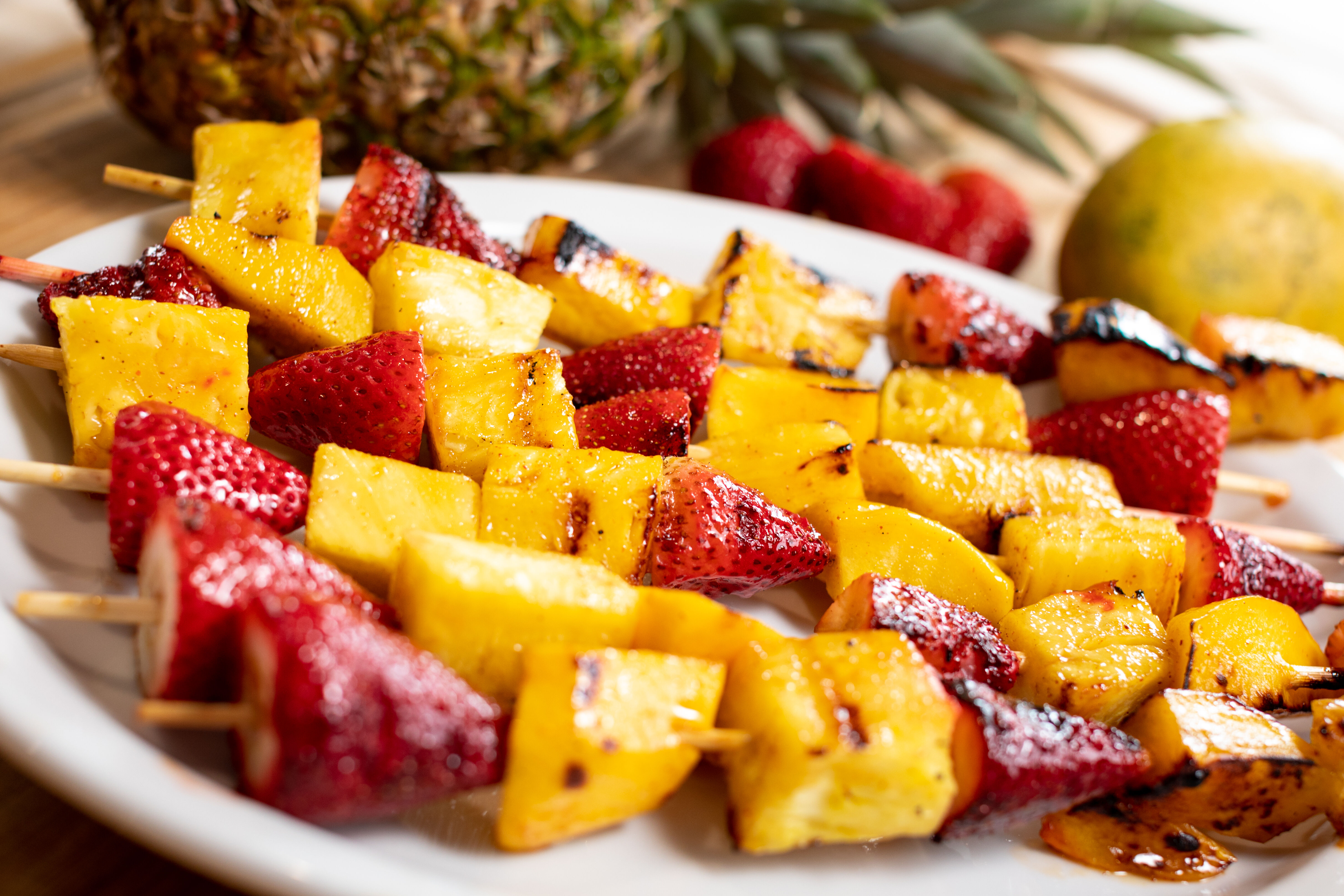 Grilled fruit kabobs hotsell