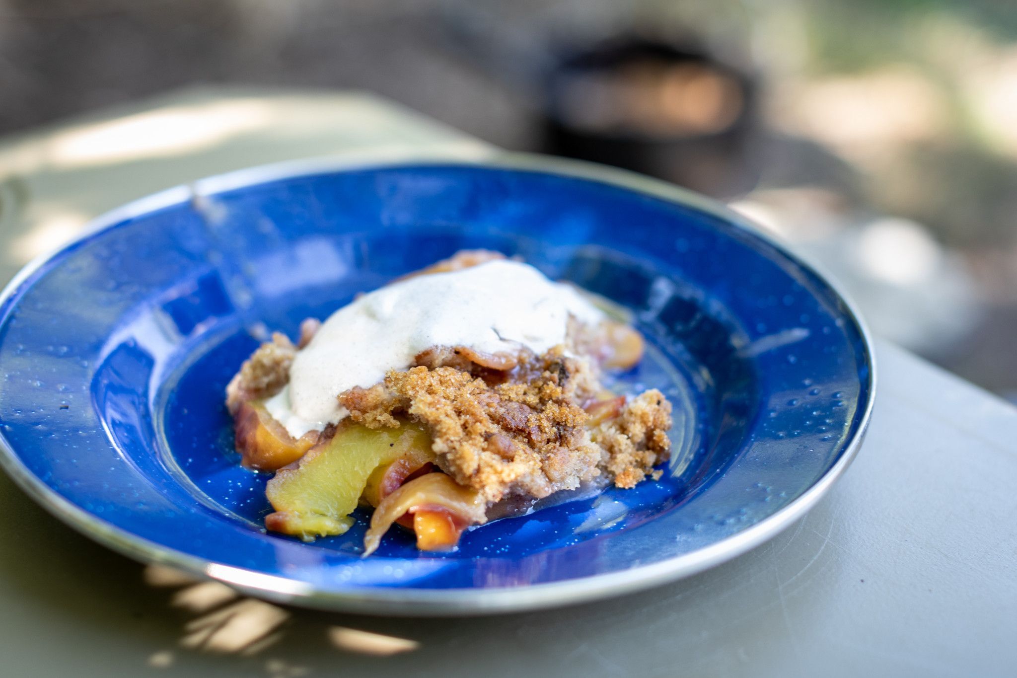 Peach Cobbler Recipe by Camp Chef