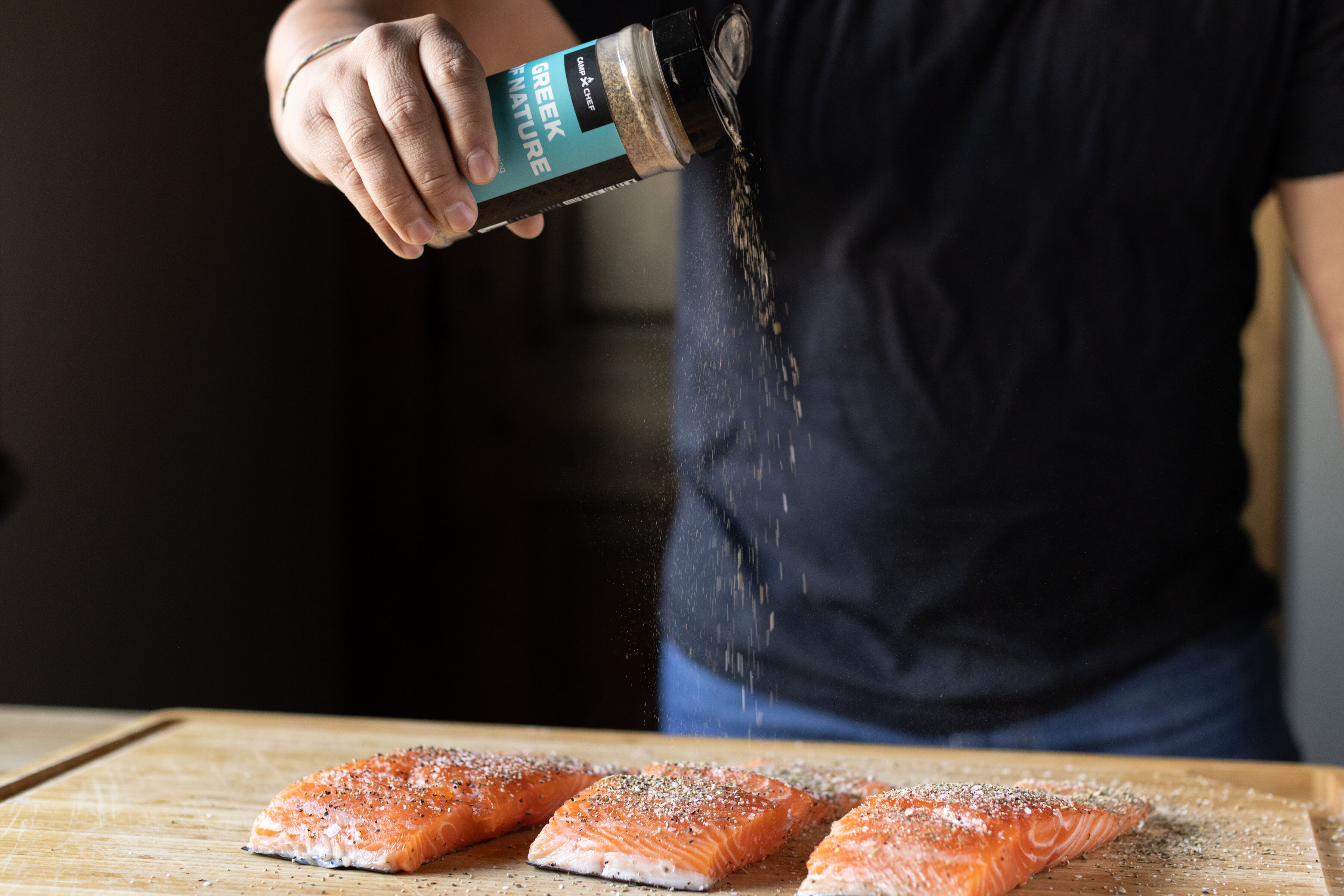 Mediterranean Cedar Plank Salmon