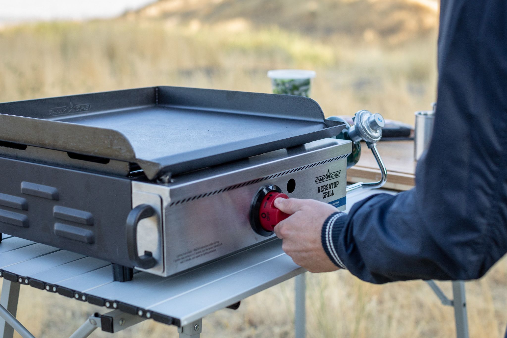 Flat top portable grill best sale