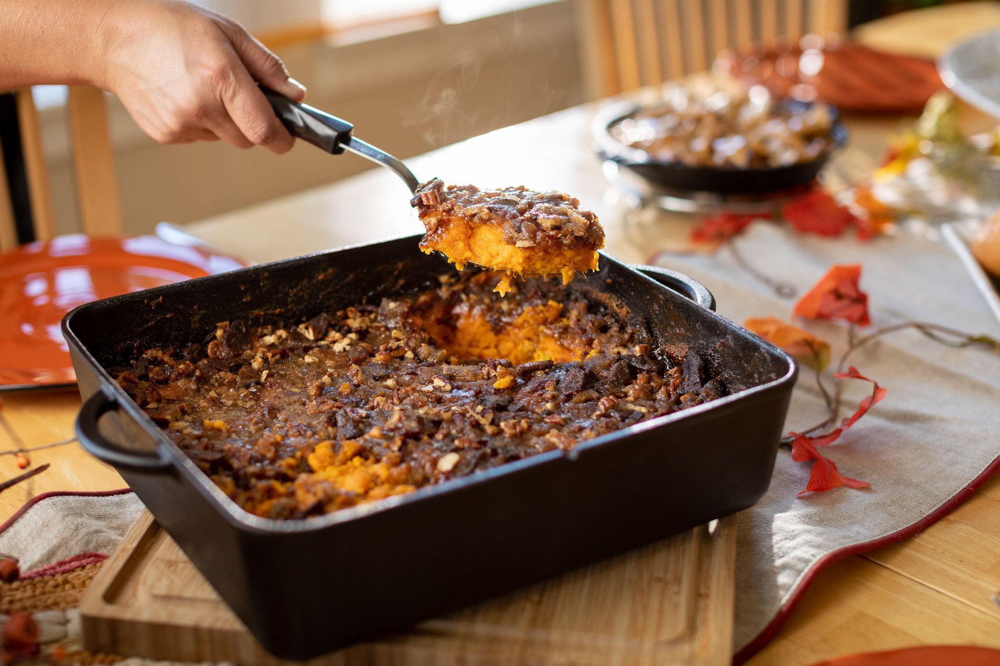 Sweet Potatoes with Candied Bacon Recipe