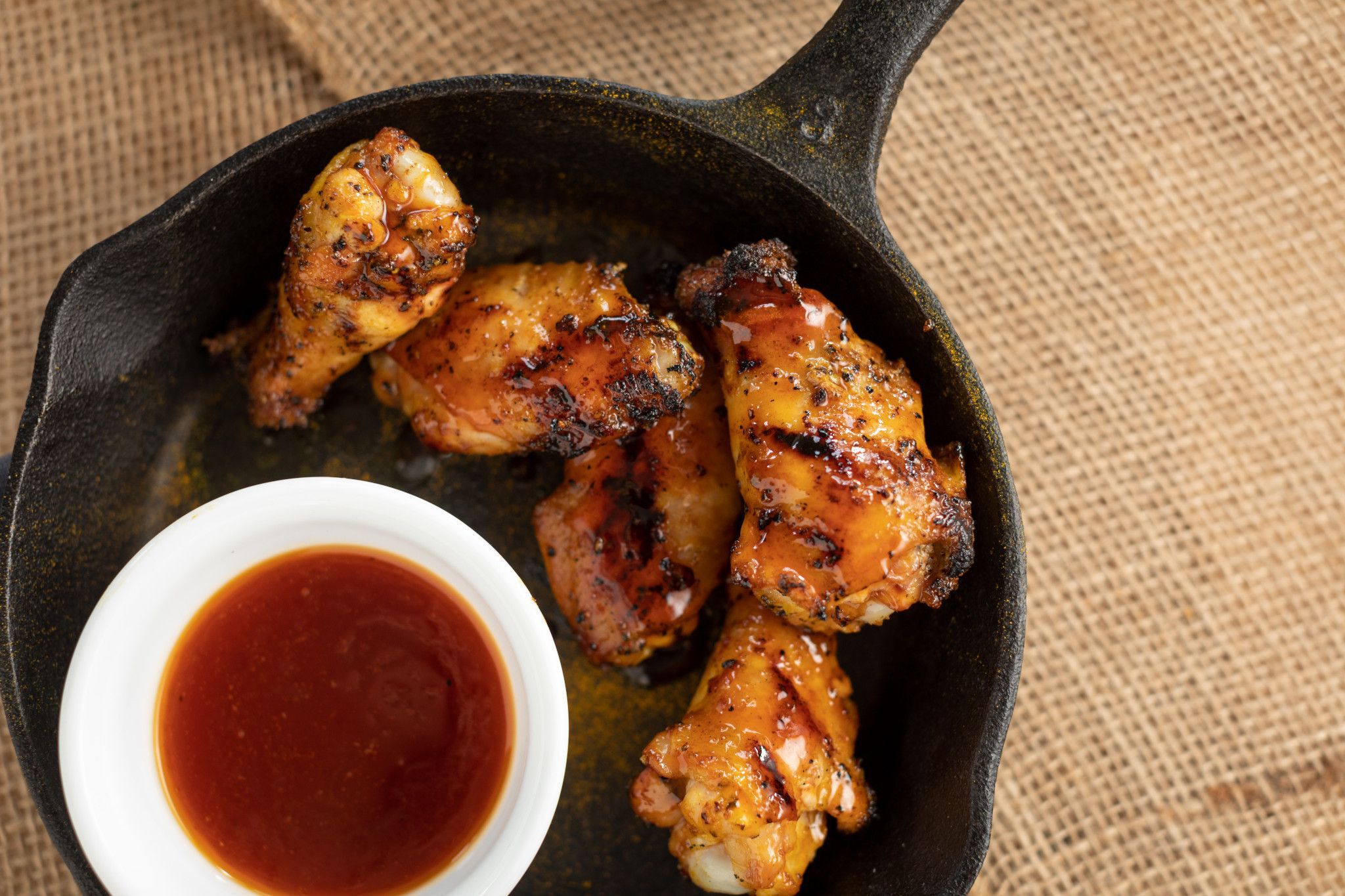 Brined Buffalo Hot Wings