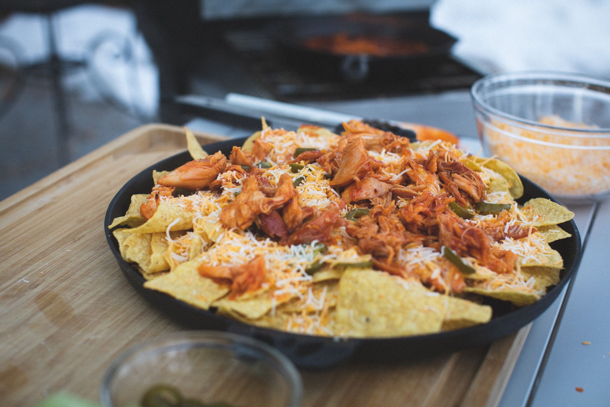 Buffalo Chicken Nachos