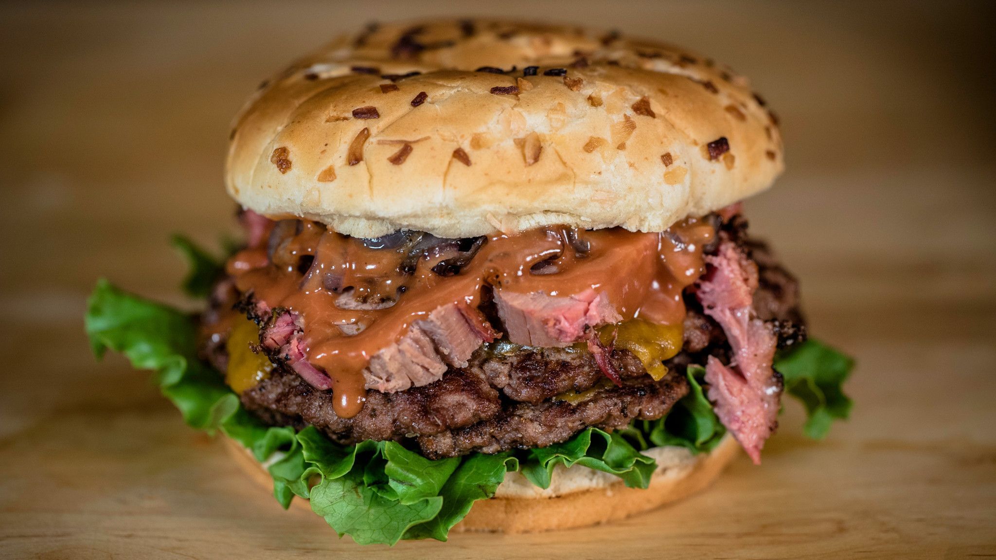 Smoked Brisket Burger Recipe by Camp Chef