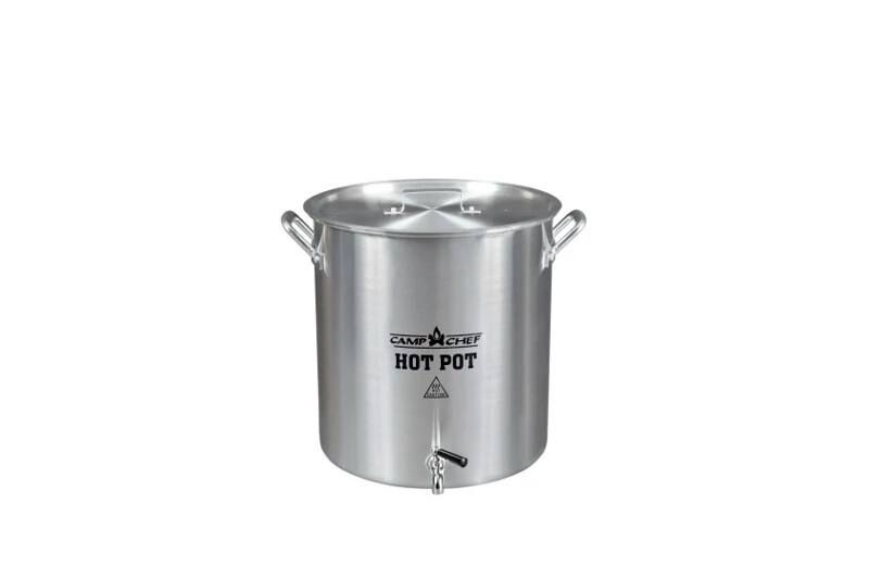 Aluminum Hot Water Pot 32 QT and More Camp Chef