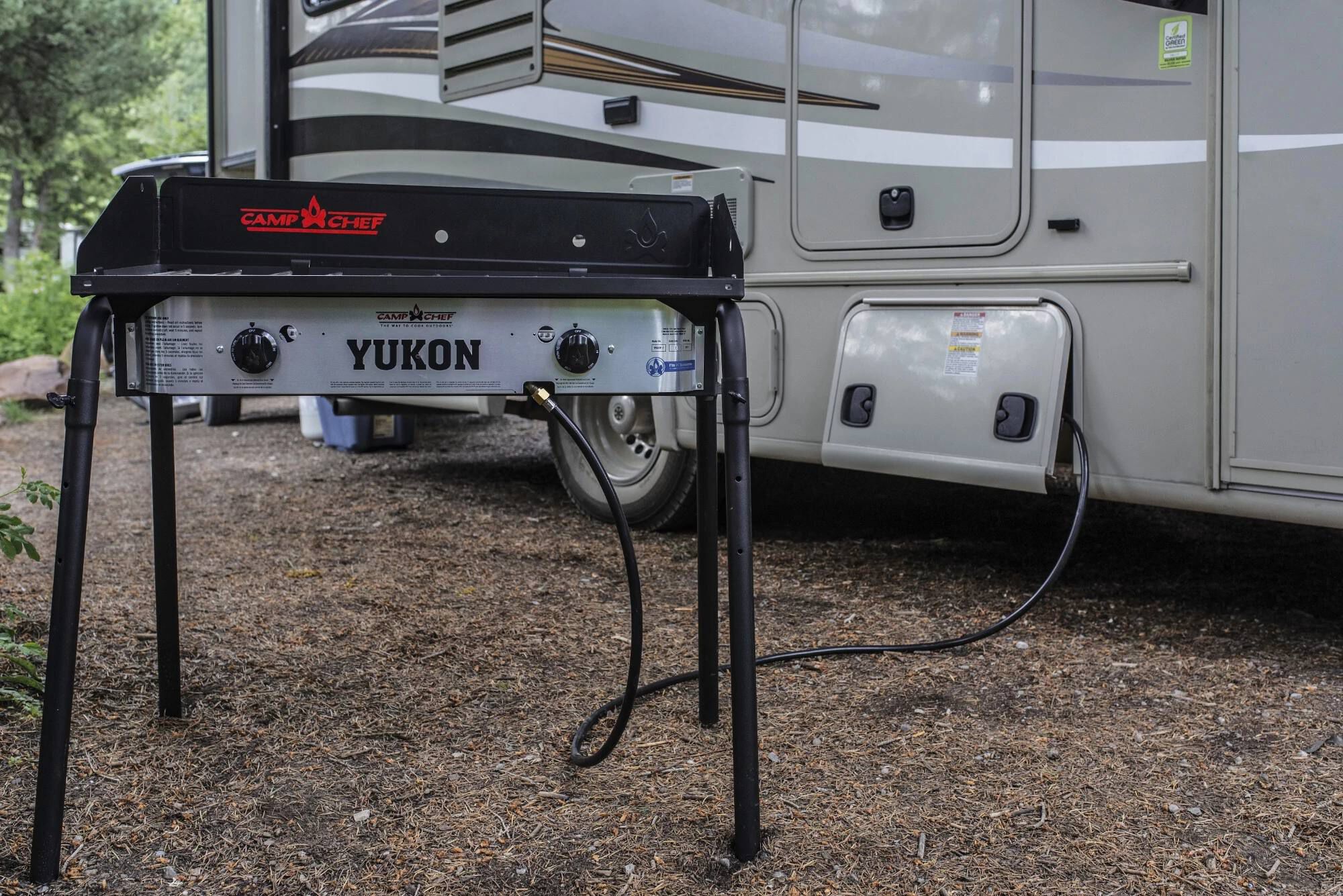 RV connection hose and More Camp Chef