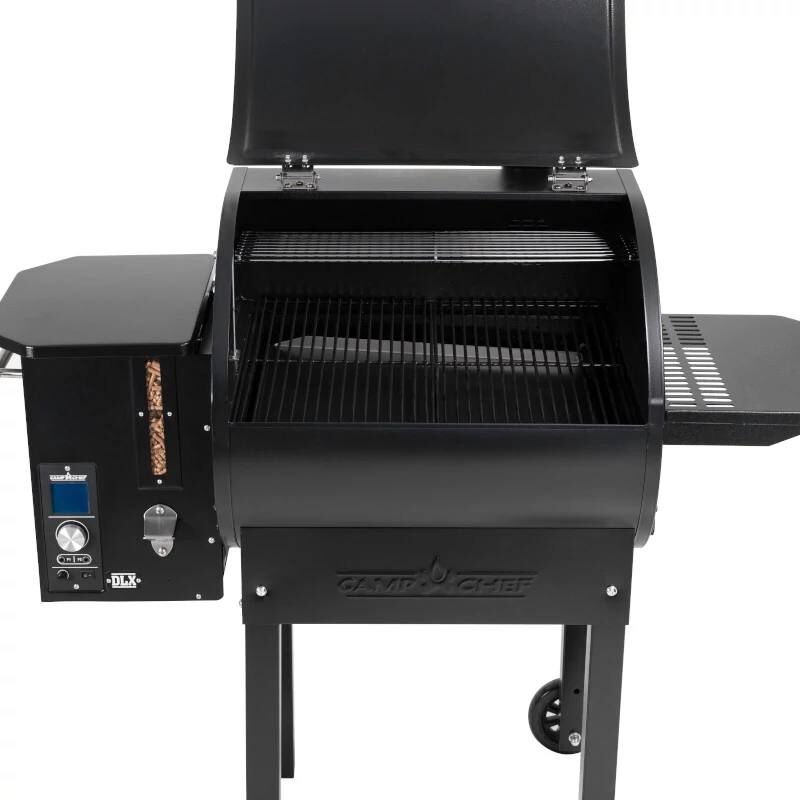 DLX 24 Pellet Grill Black and More Camp Chef